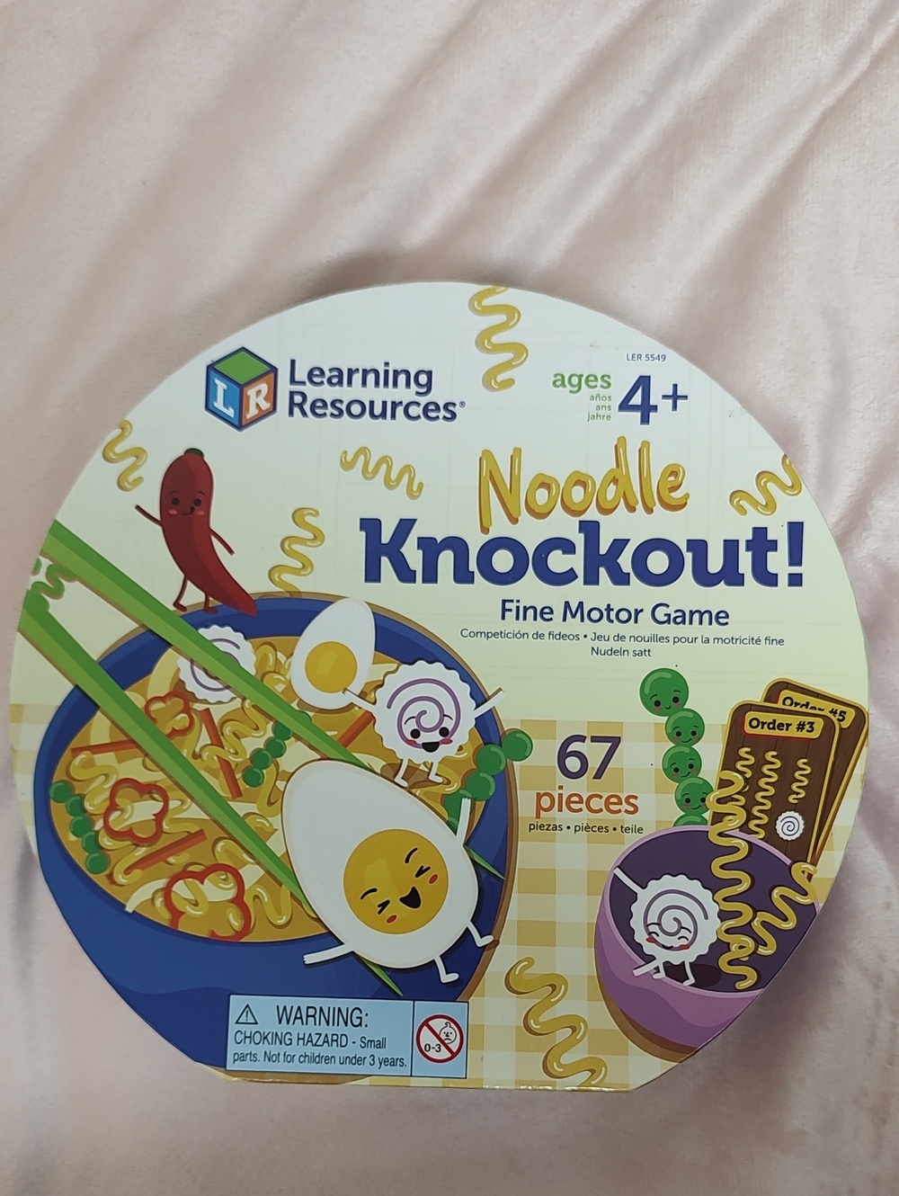 Noodle Knockout! Kids Fine Motor Game